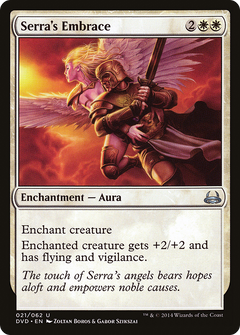 Serra's Embrace (Divine vs. Demonic) [Duel Decks Anthology]-1