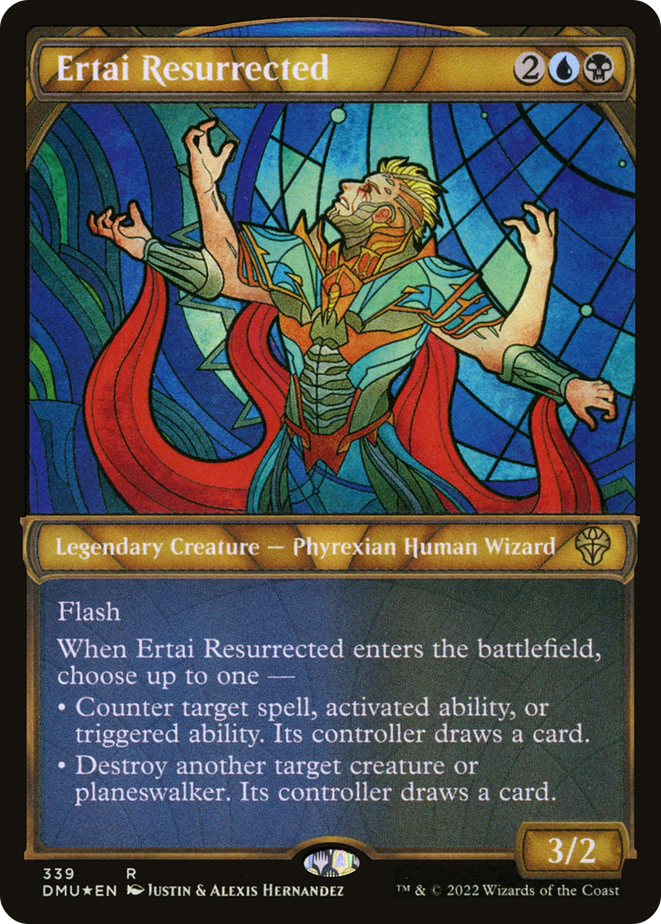 Ertai Resurrected (Showcase Textured) [Dominaria United]-1