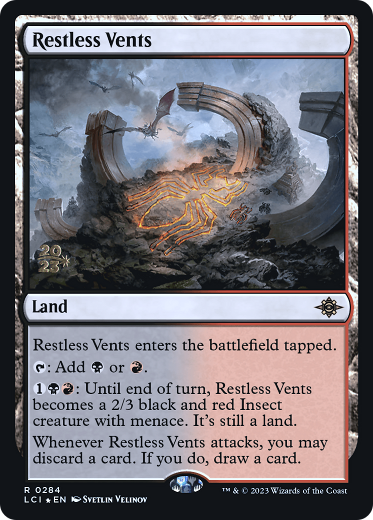 Restless Vents [The Lost Caverns of Ixalan Prerelease Cards]-1