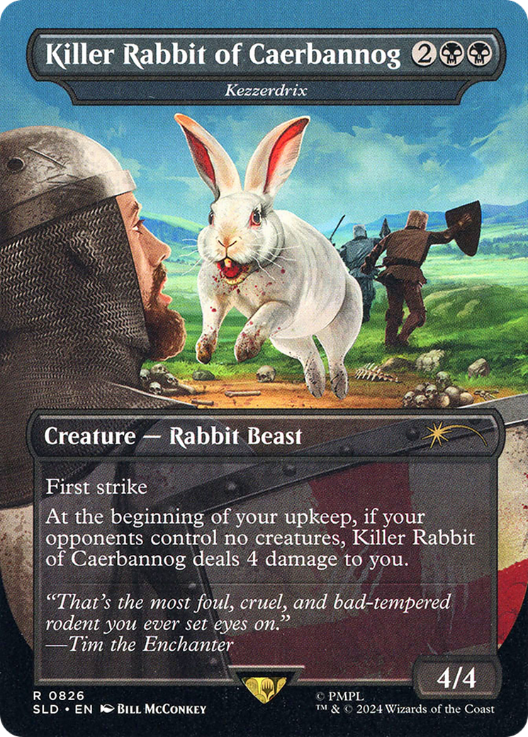 Killer Rabbit of Caerbannog - Kezzerdrix [Secret Lair Drop Series]-1