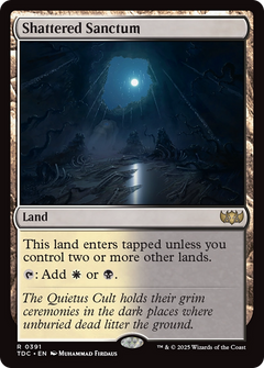 Shattered Sanctum [Tarkir: Dragonstorm Commander]-1