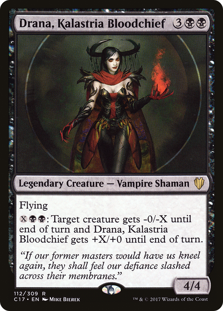 Drana, Kalastria Bloodchief [Commander 2017]-1