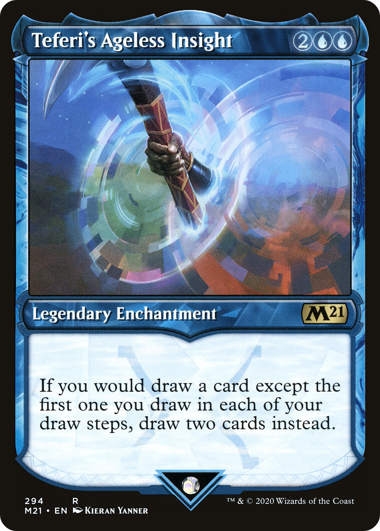 Teferi's Ageless Insight (Showcase) [Core Set 2021]-1
