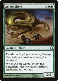 Acidic Slime [Commander 2011]-1