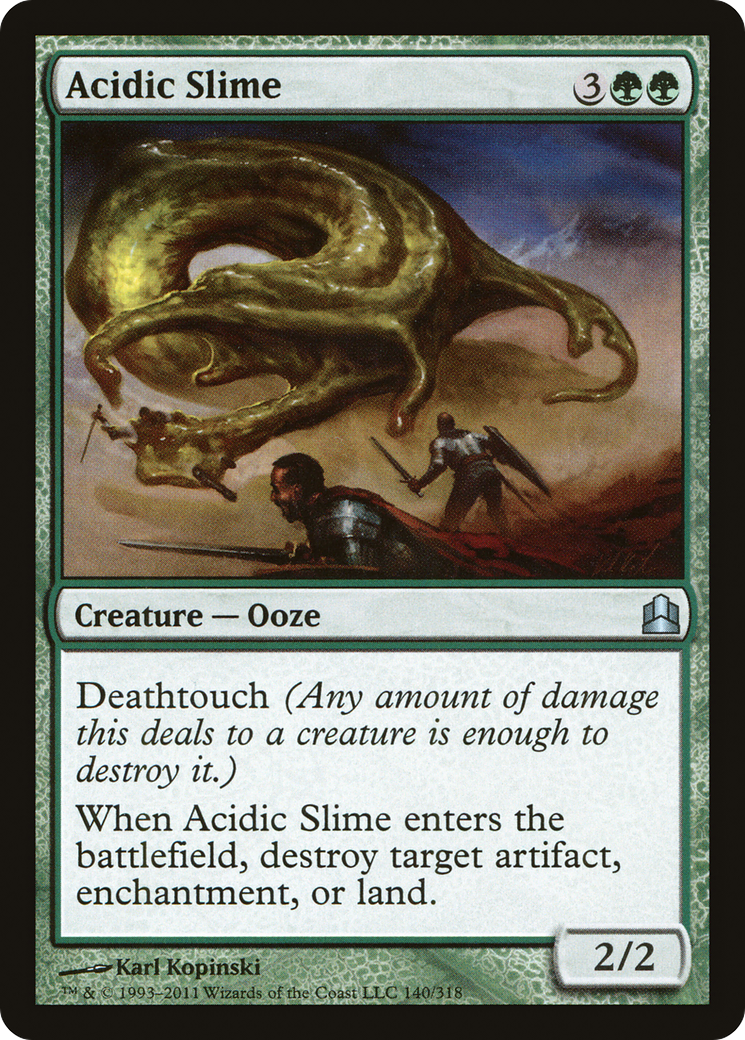 Acidic Slime [Commander 2011]-1