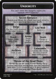 Undercity // The Initiative (TCLB-020) - Battle for Baldur's Gate Tokens-3