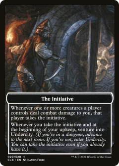Undercity // The Initiative (TCLB-020) - Battle for Baldur's Gate Tokens Foil-2
