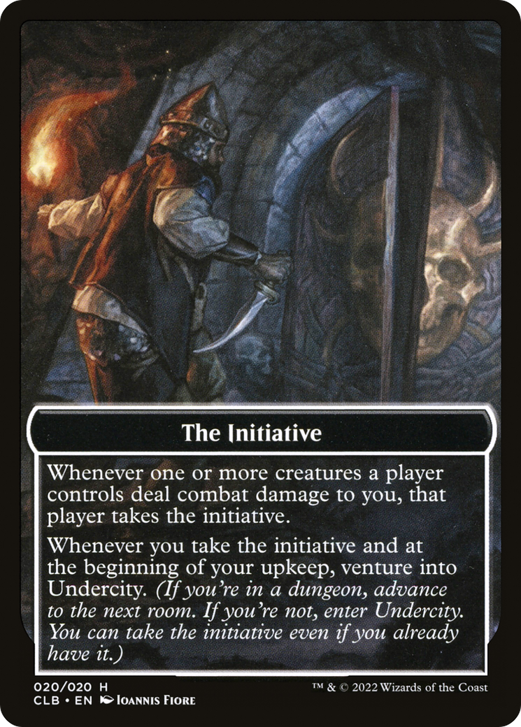 Undercity // The Initiative (TCLB-020) - Battle for Baldur's Gate Tokens-2