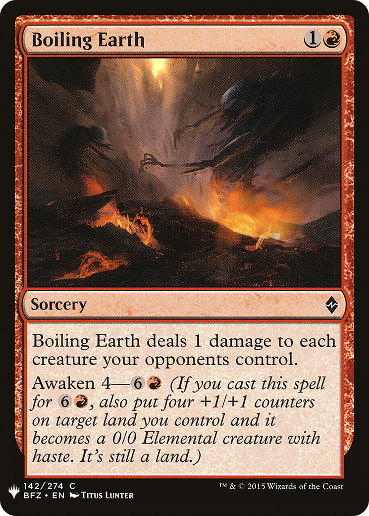 Boiling Earth [Mystery Booster]-1