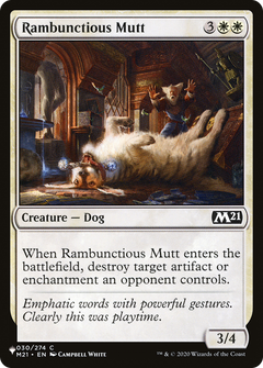 Rambunctious Mutt [The List]-1