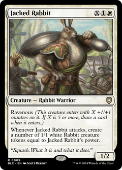 Jacked Rabbit [Bloomburrow Commander]-1