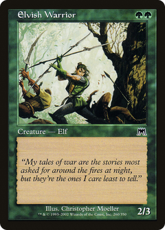 Elvish Warrior [Onslaught]-1