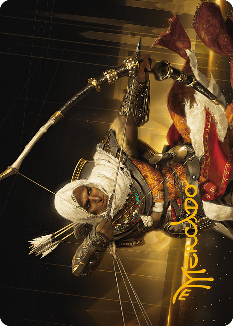 Bayek of Siwa Art Card (Gold-Stamped Signature) [Assassin's Creed Art Series]-1