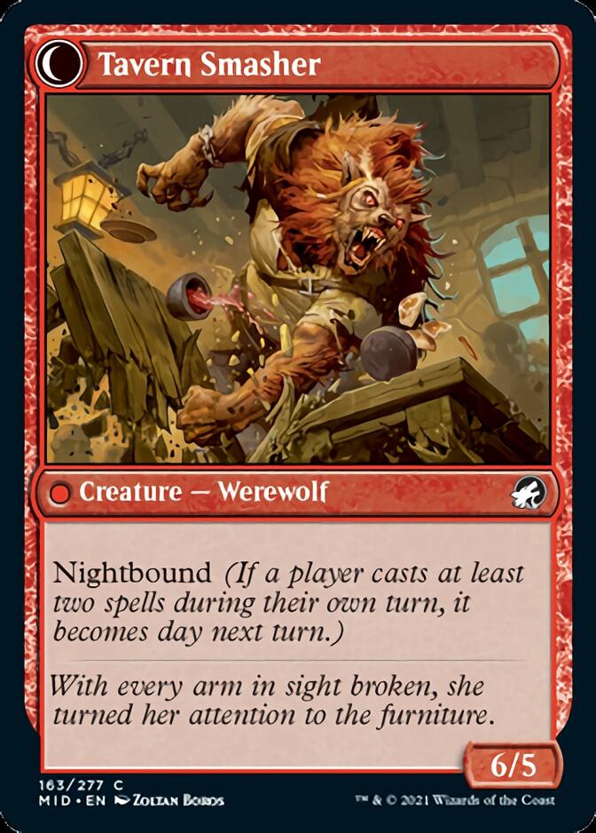 Tavern Ruffian // Tavern Smasher [Innistrad: Midnight Hunt]-2