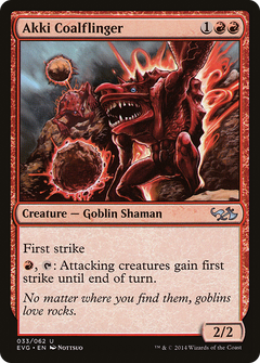 Akki Coalflinger (Elves vs. Goblins) [Duel Decks Anthology]-1
