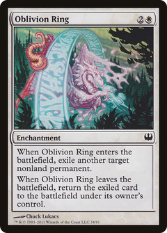 Oblivion Ring [Duel Decks: Knights vs. Dragons]-1
