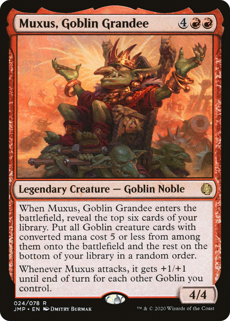 Muxus, Goblin Grandee [Jumpstart]-1