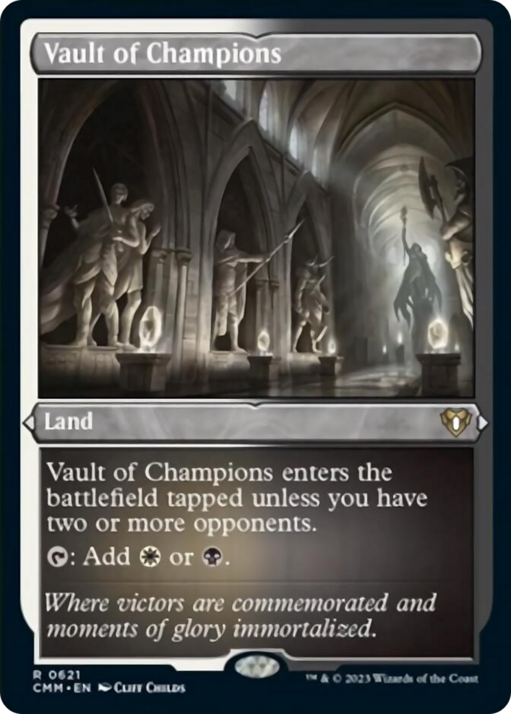 Vault of Champions (Foil Etched) [Commander Masters]-1