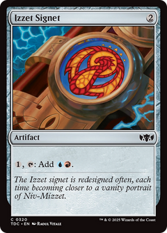 Izzet Signet [Tarkir: Dragonstorm Commander]-1