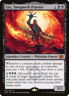 Gix, Yawgmoth Praetor [The Brothers' War]-1