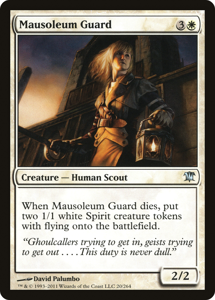 Mausoleum Guard [Innistrad]-1