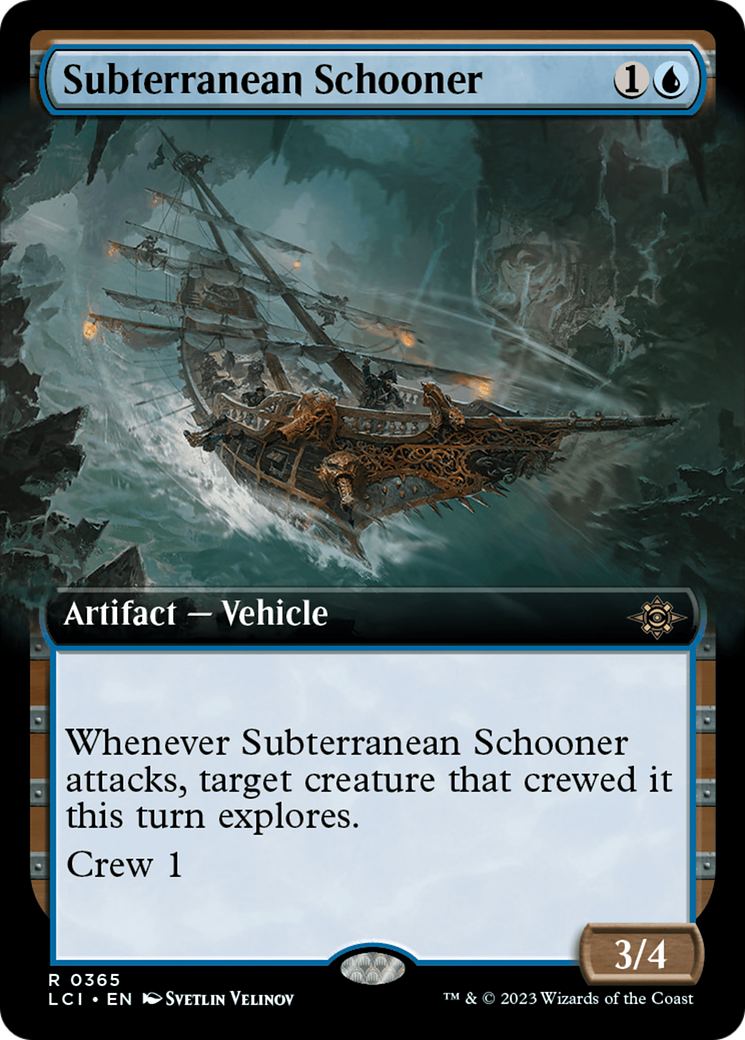 Subterranean Schooner (Extended Art) [The Lost Caverns of Ixalan]-1