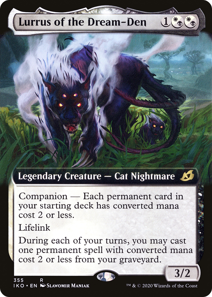 Lurrus of the Dream-Den (Extended Art) [Ikoria: Lair of Behemoths]-1
