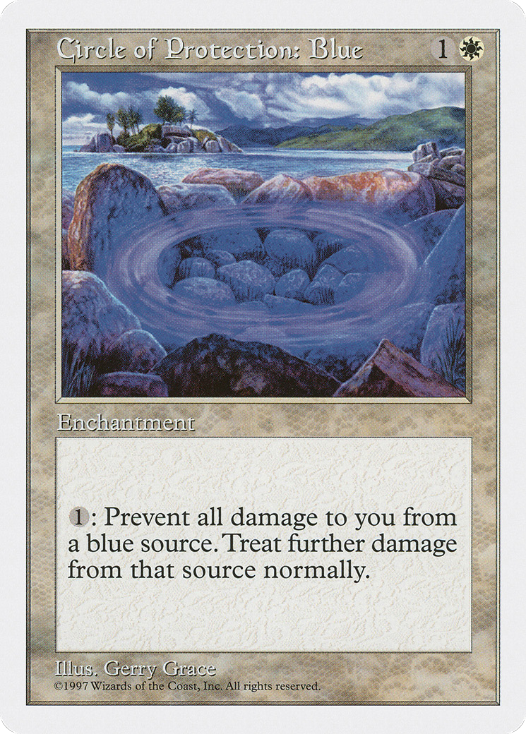 Circle of Protection: Blue [Fifth Edition]-1