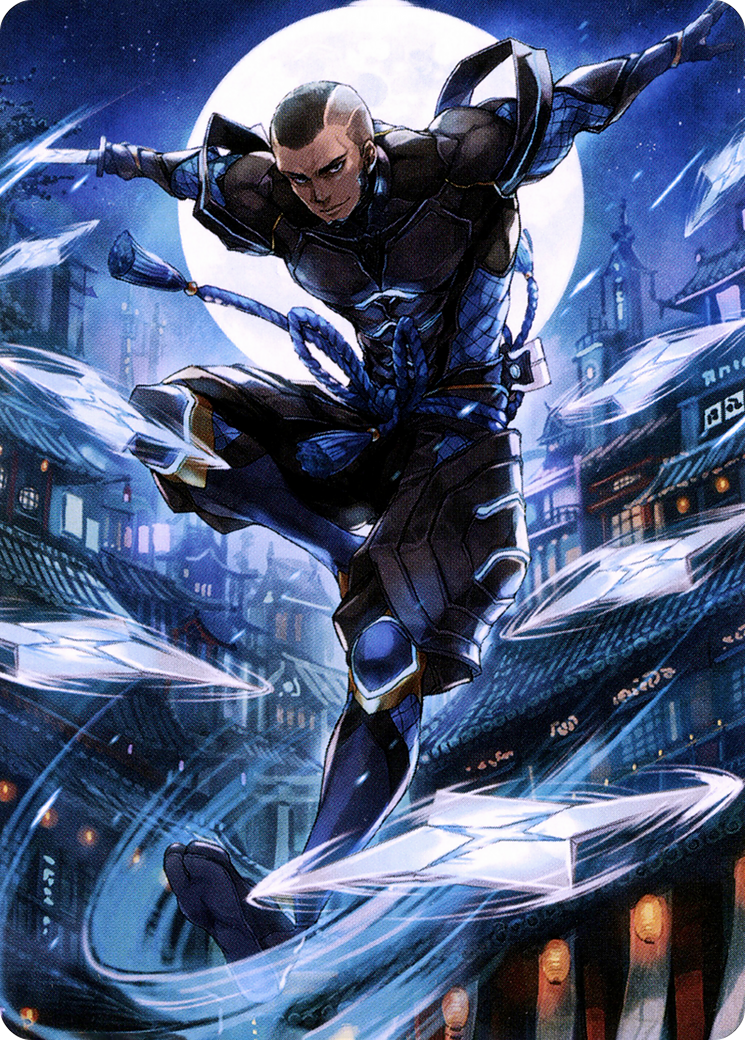 Kaito Shizuki // Kaito Shizuki (ANEO-070) - Neon Dynasty Art Series (Borderless) Foil-1