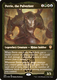 Perrie, the Pulverizer (NCC-190) - New Capenna Commander Etched Foil-1