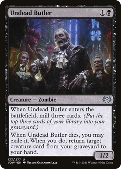 Undead Butler (VOW-133) - Innistrad: Crimson Vow Foil-1
