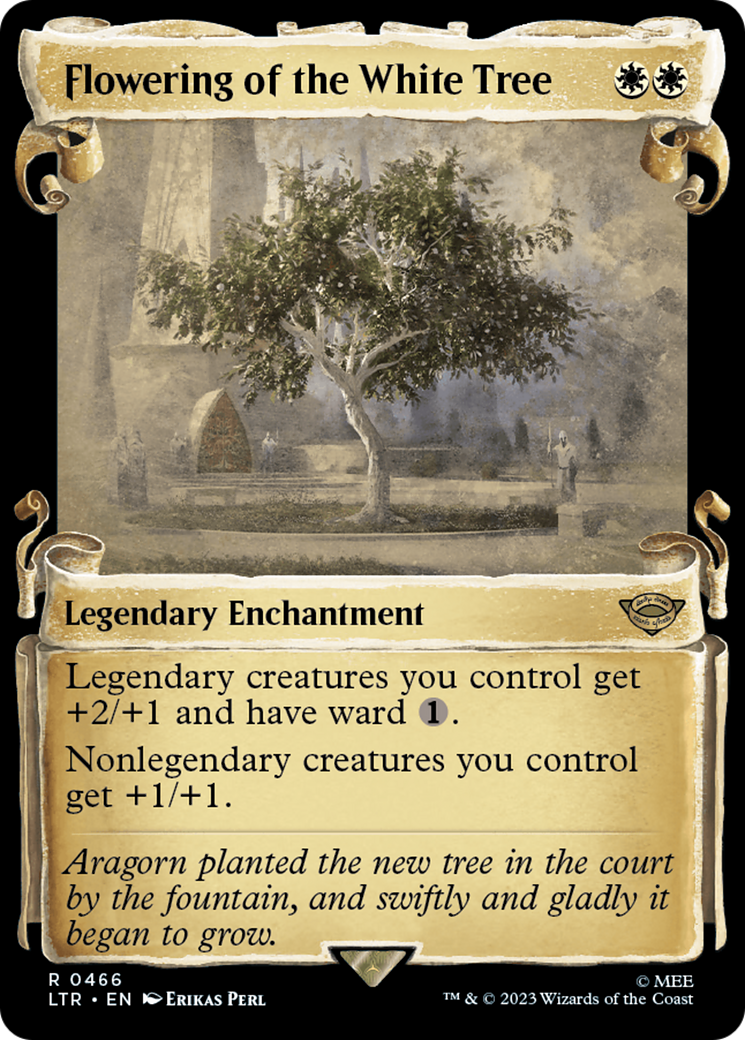 Flowering of the White Tree [The Lord of the Rings: Tales of Middle-Earth Showcase Scrolls]-1
