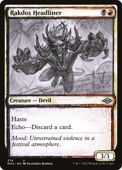 Rakdos Headliner (Sketch) [Modern Horizons 2]-1
