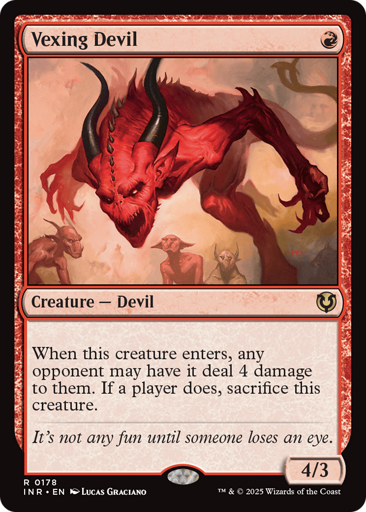Vexing Devil [Innistrad Remastered]-1