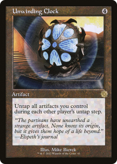 Unwinding Clock (BRR-061) - The Brothers' War Retro Artifacts-1