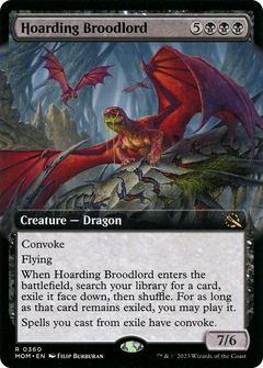 Hoarding Broodlord (Extended Art) [March of the Machine]-1