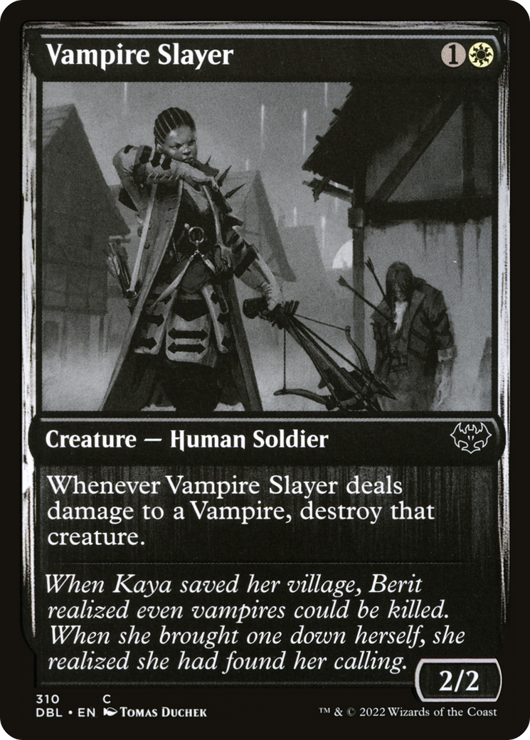 Vampire Slayer (DBL-310) - Innistrad: Double Feature Foil-1