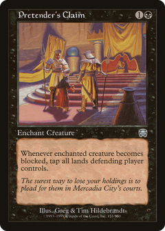 Pretender's Claim [Mercadian Masques]-1