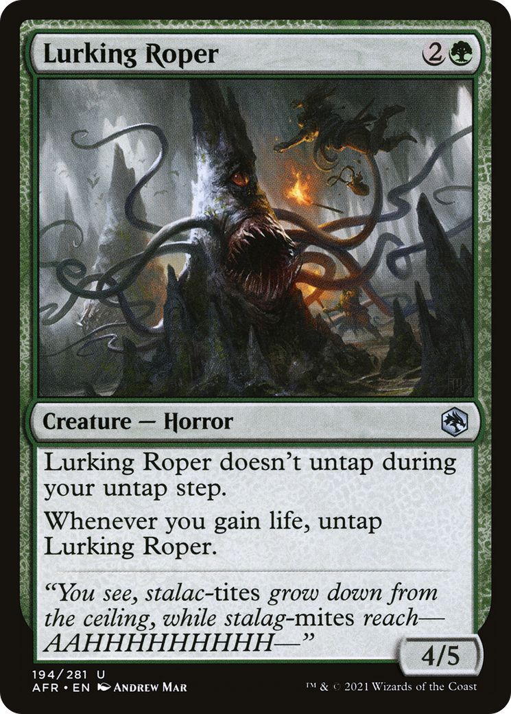 Lurking Roper [Dungeons & Dragons: Adventures in the Forgotten Realms]-1