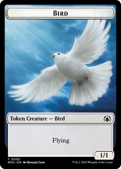 Bird // Kobolds of Kher Keep Double-Sided Token [March of the Machine Commander Tokens]-1