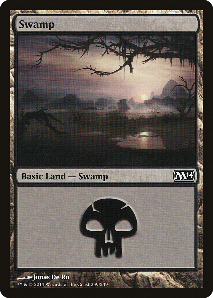 Swamp (239) [Magic 2014]-1