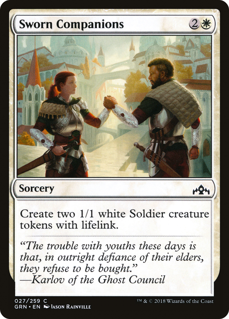 Sworn Companions [Guilds of Ravnica]-1