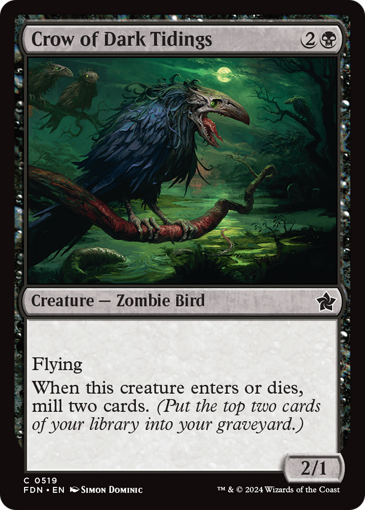 Crow of Dark Tidings [Foundations]-1