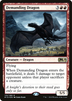 Demanding Dragon [Core Set 2019 Prerelease Promos]-1