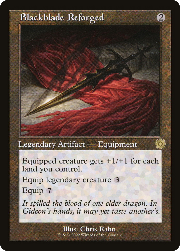 Blackblade Reforged (Retro) [The Brothers' War Retro Artifacts]-1