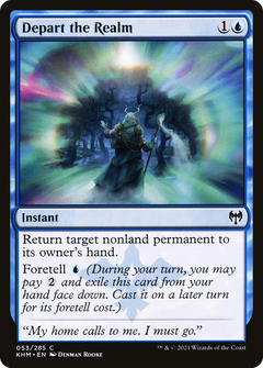 Depart the Realm [Kaldheim]-1