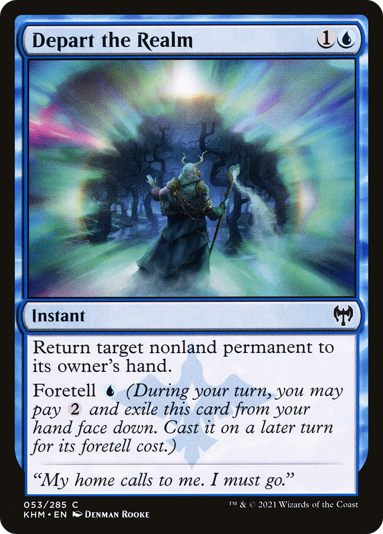 Depart the Realm [Kaldheim]-1