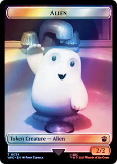 Alien (TWHO-034) - Doctor Who Tokens Foil-1