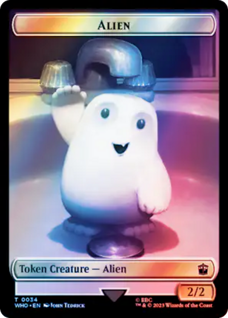 Alien (TWHO-034) - Doctor Who Tokens Foil-1