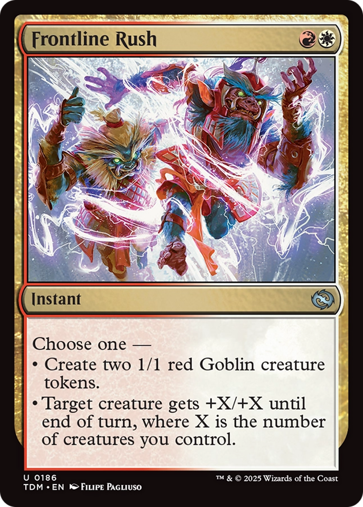 Frontline Rush [Tarkir: Dragonstorm]-1